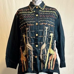 Dress barn. Embroidered